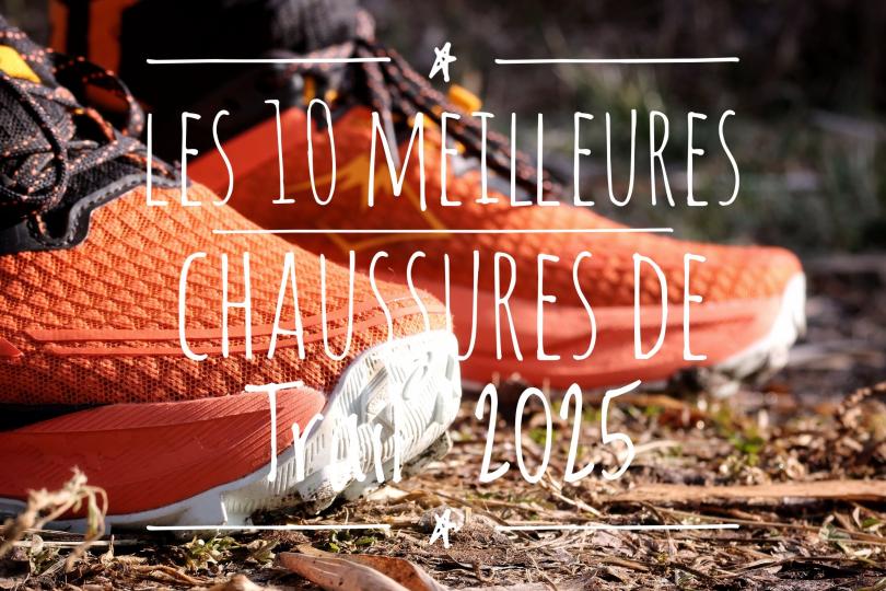 comparatif des meilleures chaussures de trail en 2025