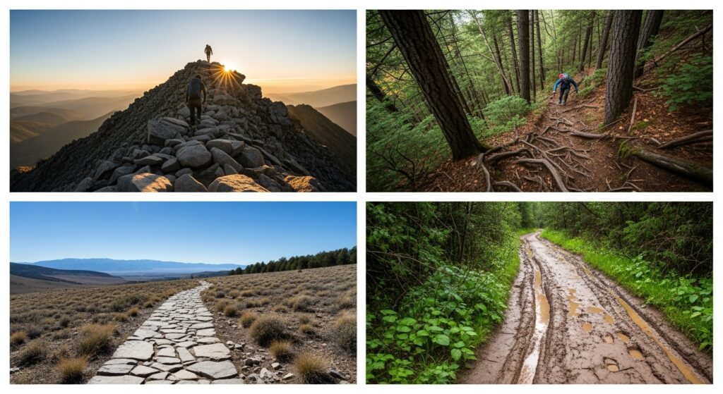 Types de terrain trail - adapter le drop de ses chaussures