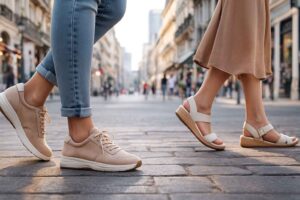 chaussures femme choisir pour marcher longtemps en ville