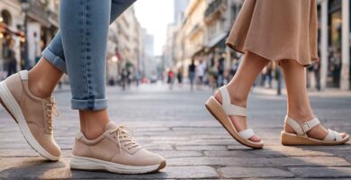 chaussures femme choisir pour marcher longtemps en ville